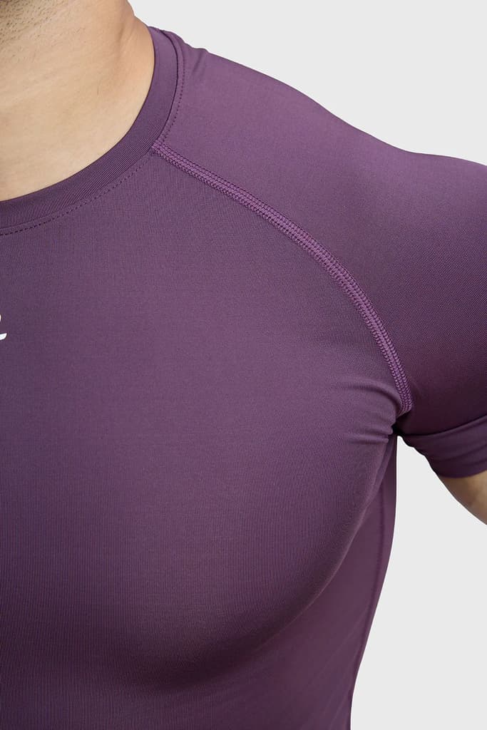 Compression T-shirt Plum — photo 4