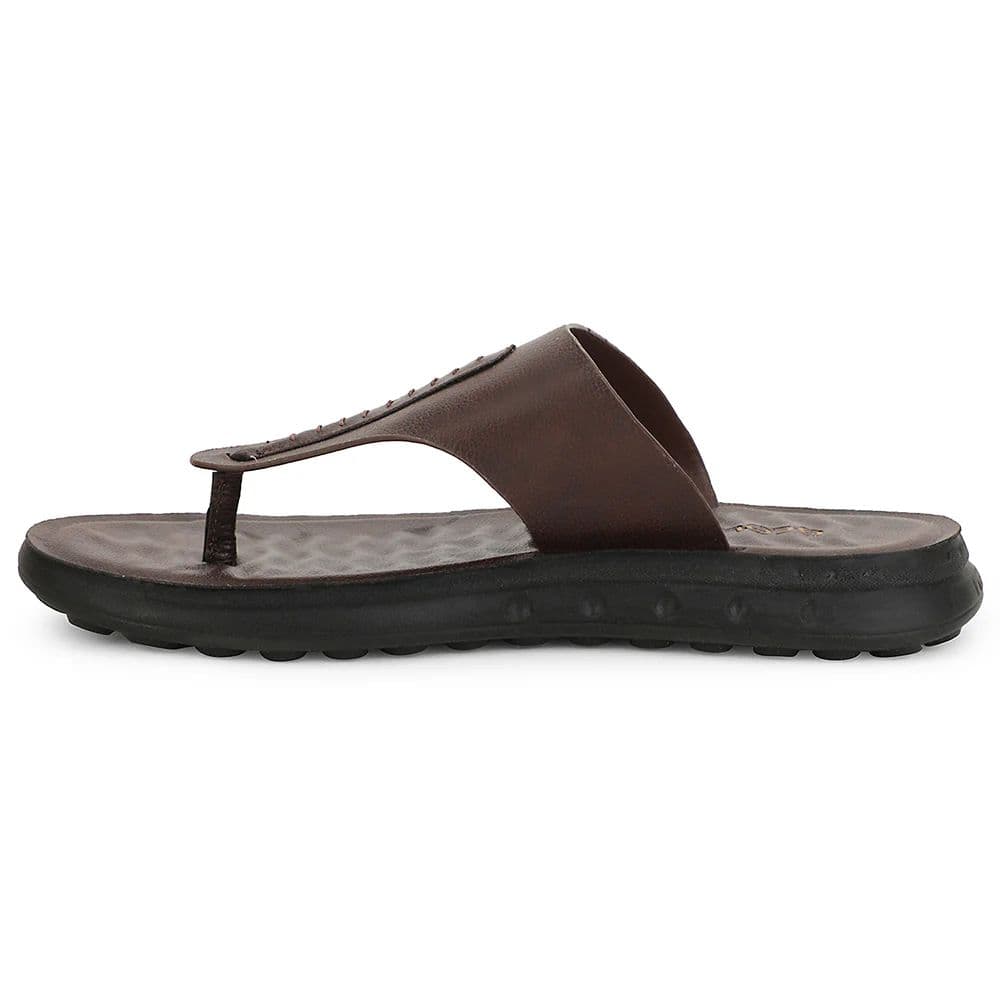 Healers Brown Casual Slipper For Men GHD-82 By Liberty — photo 3