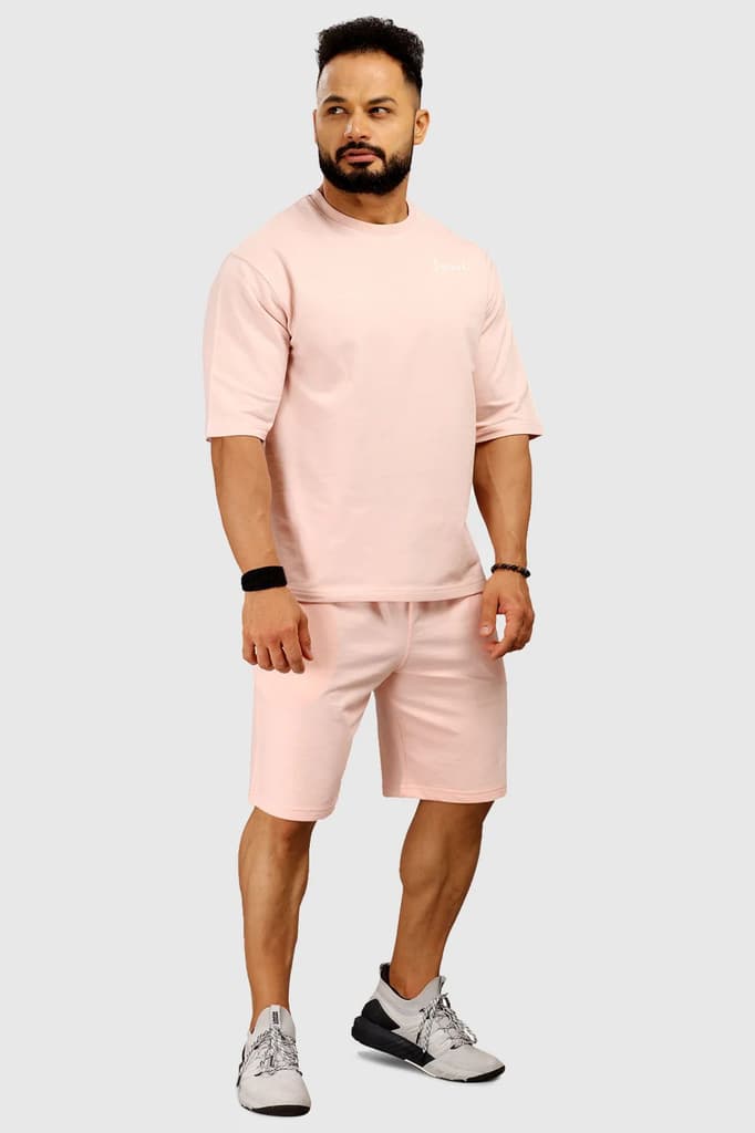 Oversized Shorts Pink — photo 4