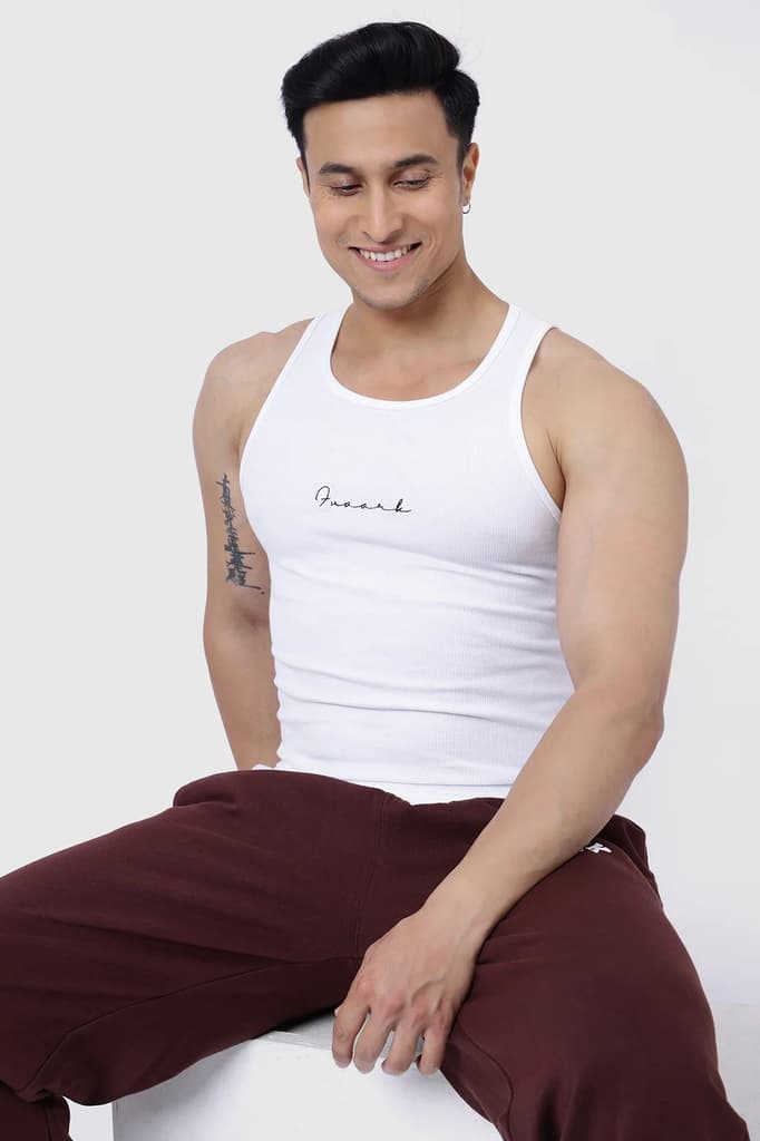 Ribbed Tank White — photo 5