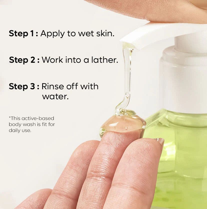 Green Tea & 1% BHA-Salicylic Acid Body Wash- 200 ml