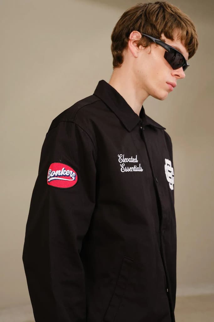 Black Varsity Shacket — photo 6
