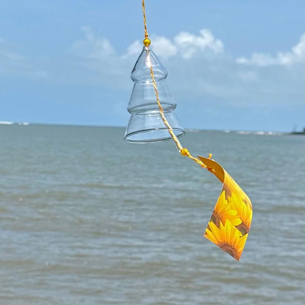 Tree Transparent Glass Blessing Bell — photo 6