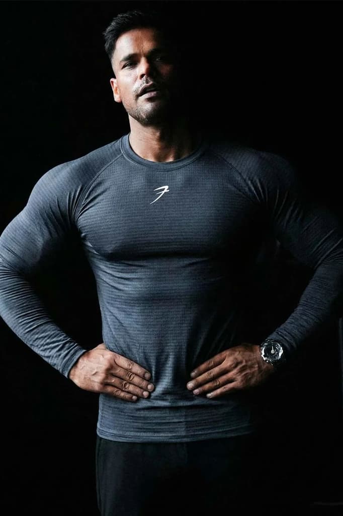 Midnight Fullsleeves T-shirt Dark Grey — photo 8