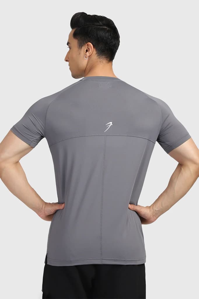 Sleek T-shirt Grey — photo 5