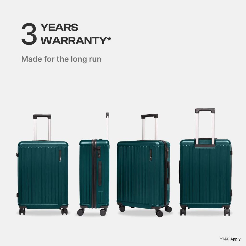 Dark Olive Sahana Trolley Bag - Set of 2 (Cabin + Medium) — photo 3