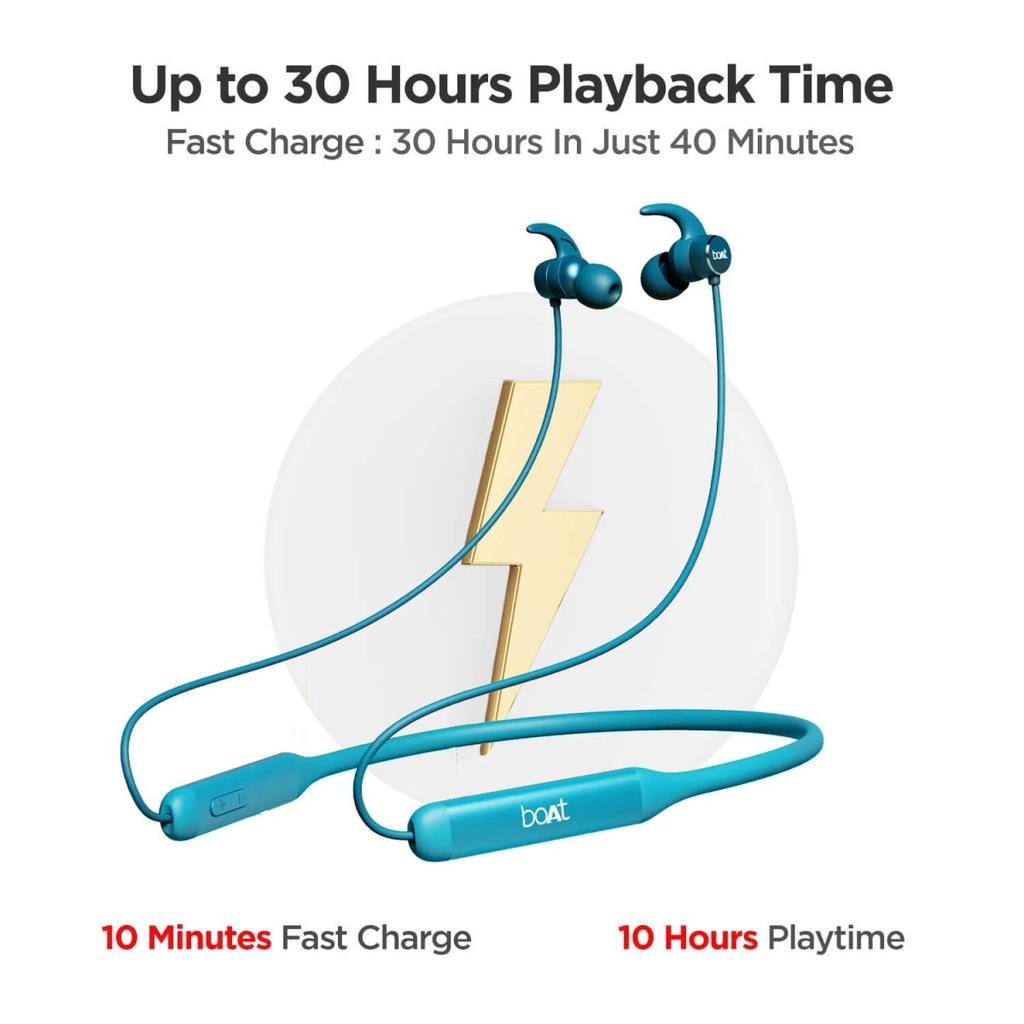boAt Rockerz 330 | Bluetooth Earphone with Upto 30 Hours Nonstop Audio Bliss, Peerless Metallic Control Panel — photo 10
