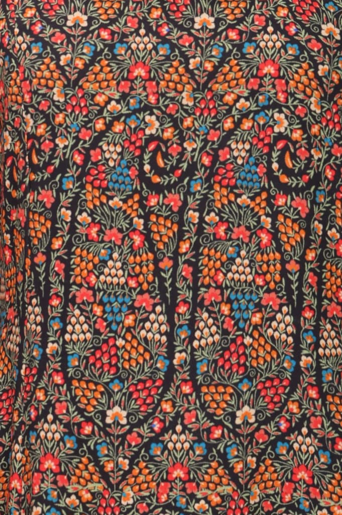 Multicolor Paisley Printed Rayon Straight Kurta — photo 2