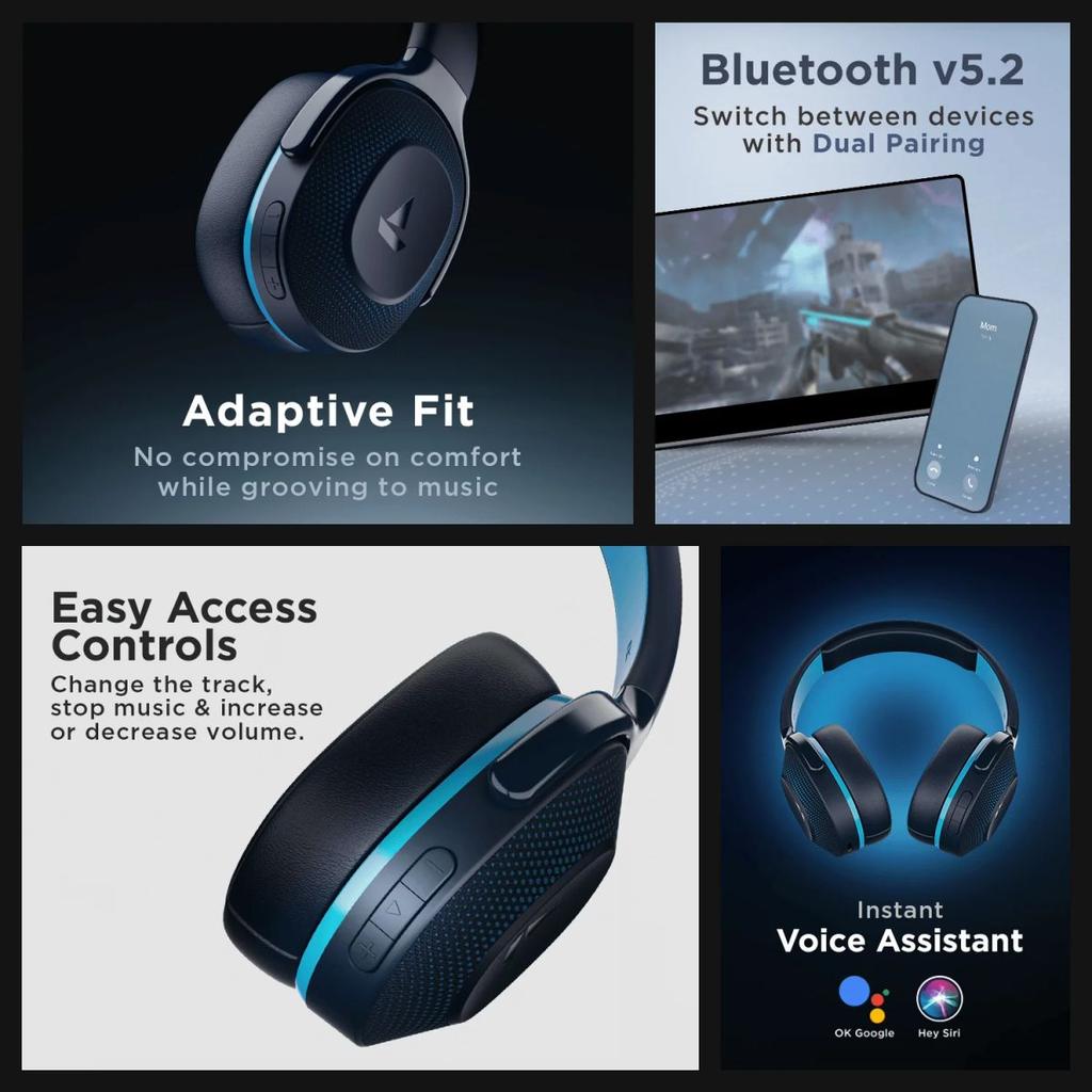 boAt Rockerz 425 | Wireless Bluetooth Headphone with 25 Hours Playback, ASAP Charge, 40mm Drivers — photo 4