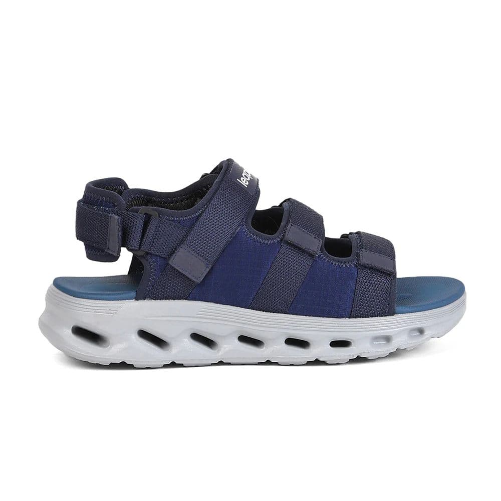 Leap7X AIRFLOW-S2 Men's Navy Blue Casual Sandals - Velcro Closure with Airflow Outsoles — photo 2