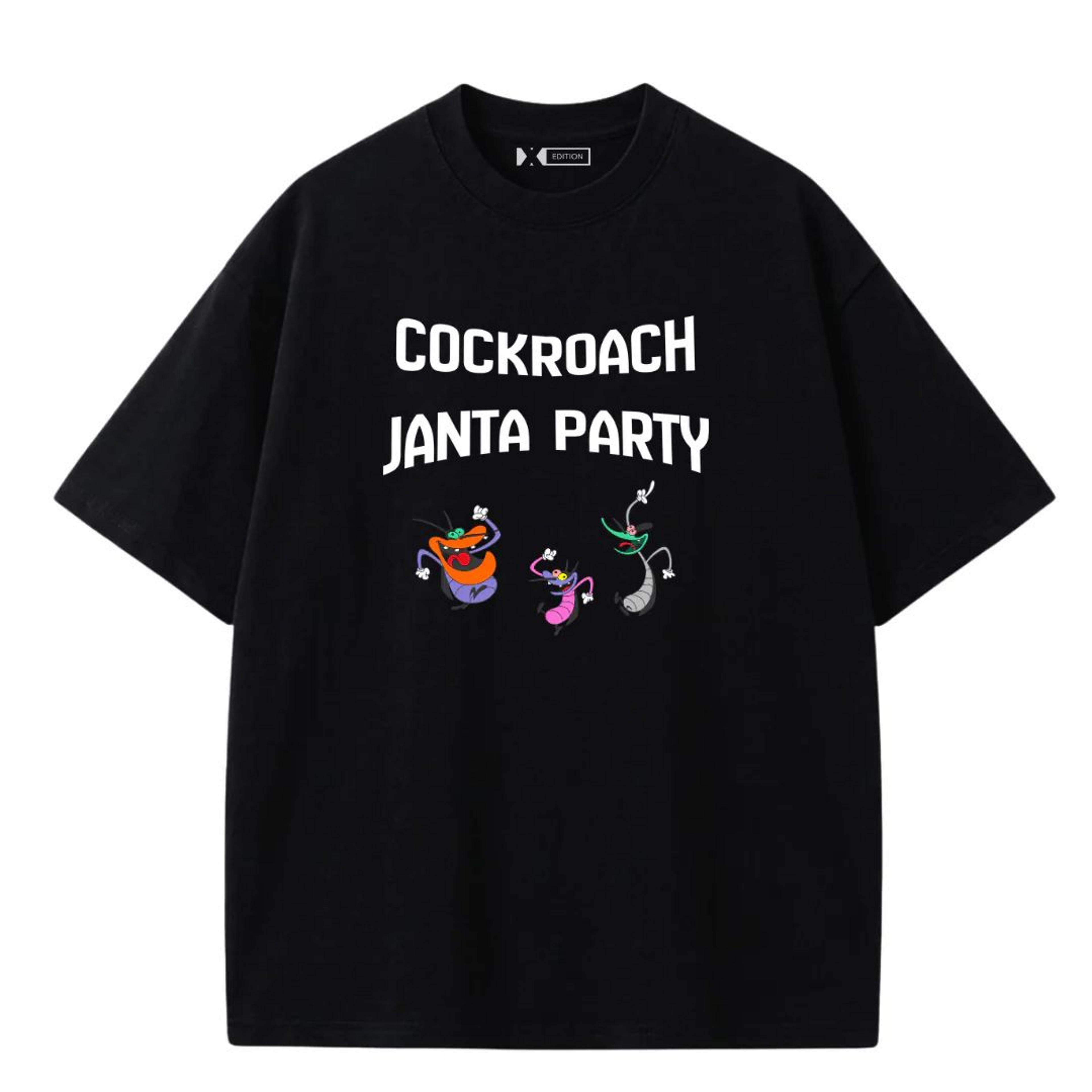 Cockroach Janta Party CJP Oversized T-Shirt