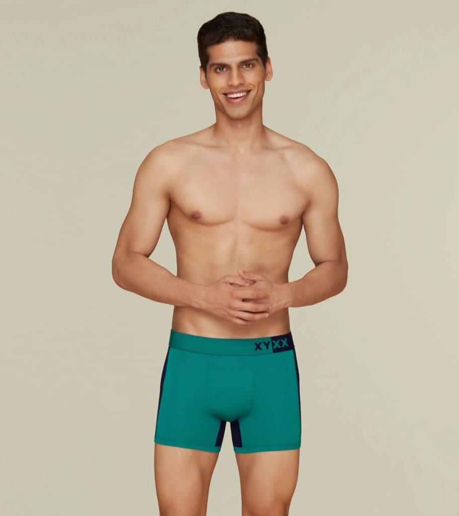 Dualist Modal Trunks Pack of 2 (Grey, Aqua Blue) — photo 5