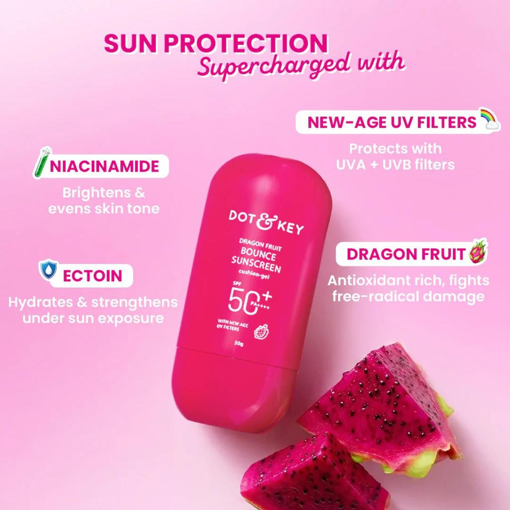 Dragon Fruit Bounce Sunscreen SPF 50+ PA++++ With New-Age UV Filters — photo 8