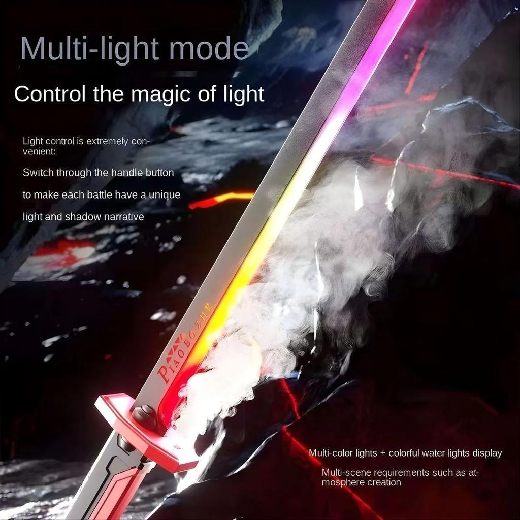 BlazeStrike LED Smoke Sword – Multicolor Light FX Toy — photo 3