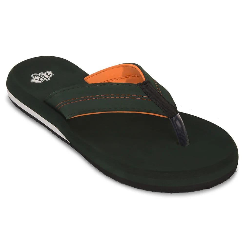 A-HA Olive Green Casual Flip-Flops For Men EXACT By Liberty — 6/40 / Olive Green