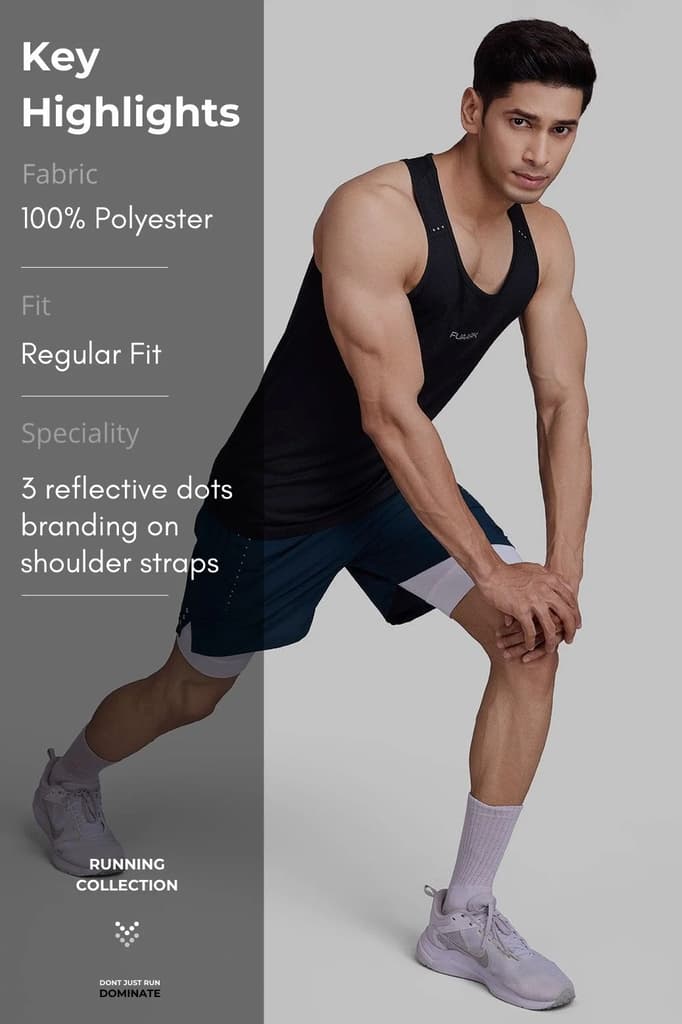 Checks Running Tank Black — photo 7