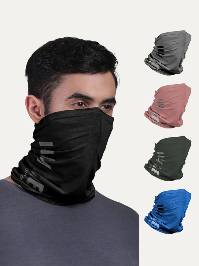 Unisex Bandana Masks - Printed (Pack of 5) — photo 2