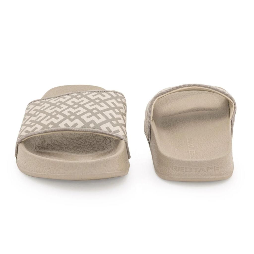 Sliders Flip-Flop for Women in Beige | Casual Pool Sliders. — photo 4