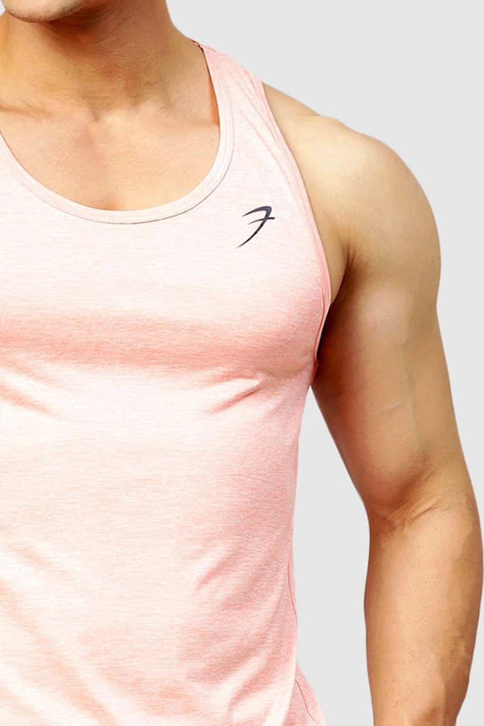 Bold Melange Tank Peach — photo 3
