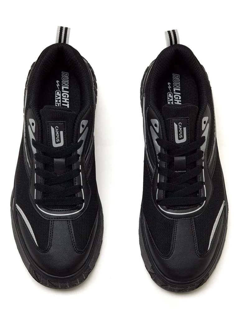 STATIC Black Men's Sneakers — photo 6