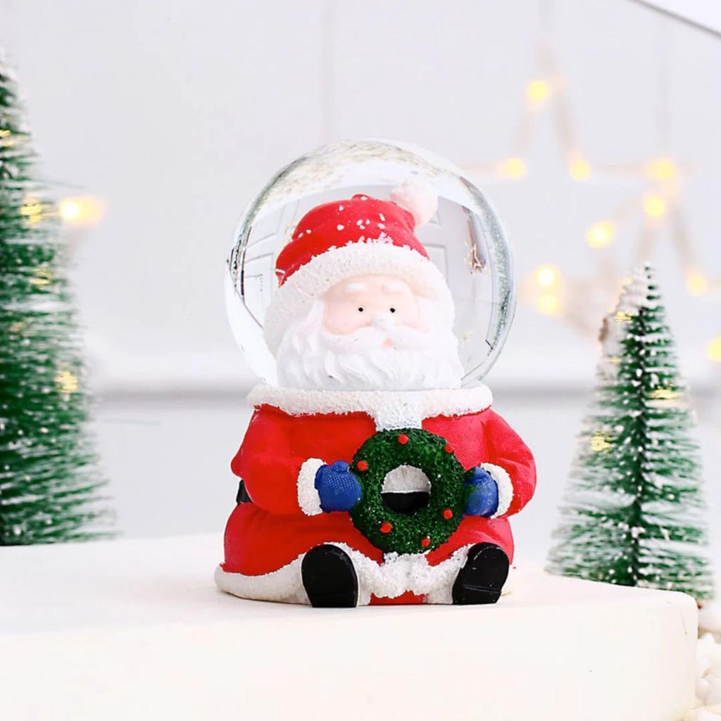 Santa Claus Snow Globe | Holiday Home Decor Gift Item — photo 3