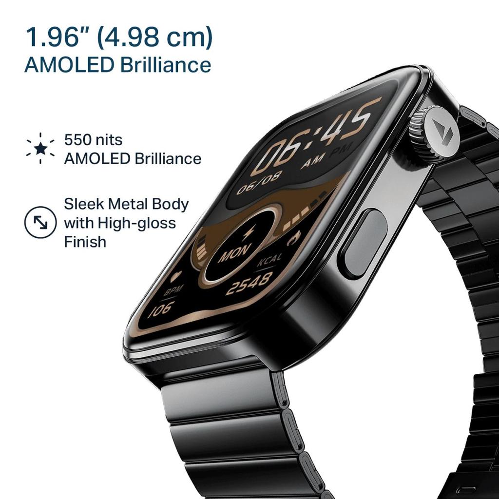 boAt Chrome Endeavour | Smartwatch with 1.96" AMOLED Display, AI Coach, Auto Activity Detection & Turn-by-Turn Navigation — photo 7