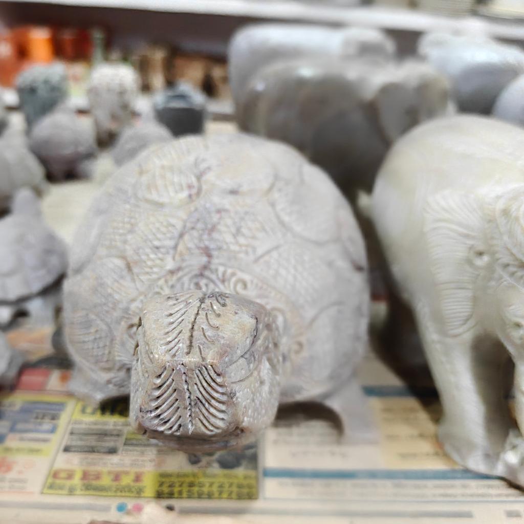 White Elephant Statue | Porcelain | Decorative | White