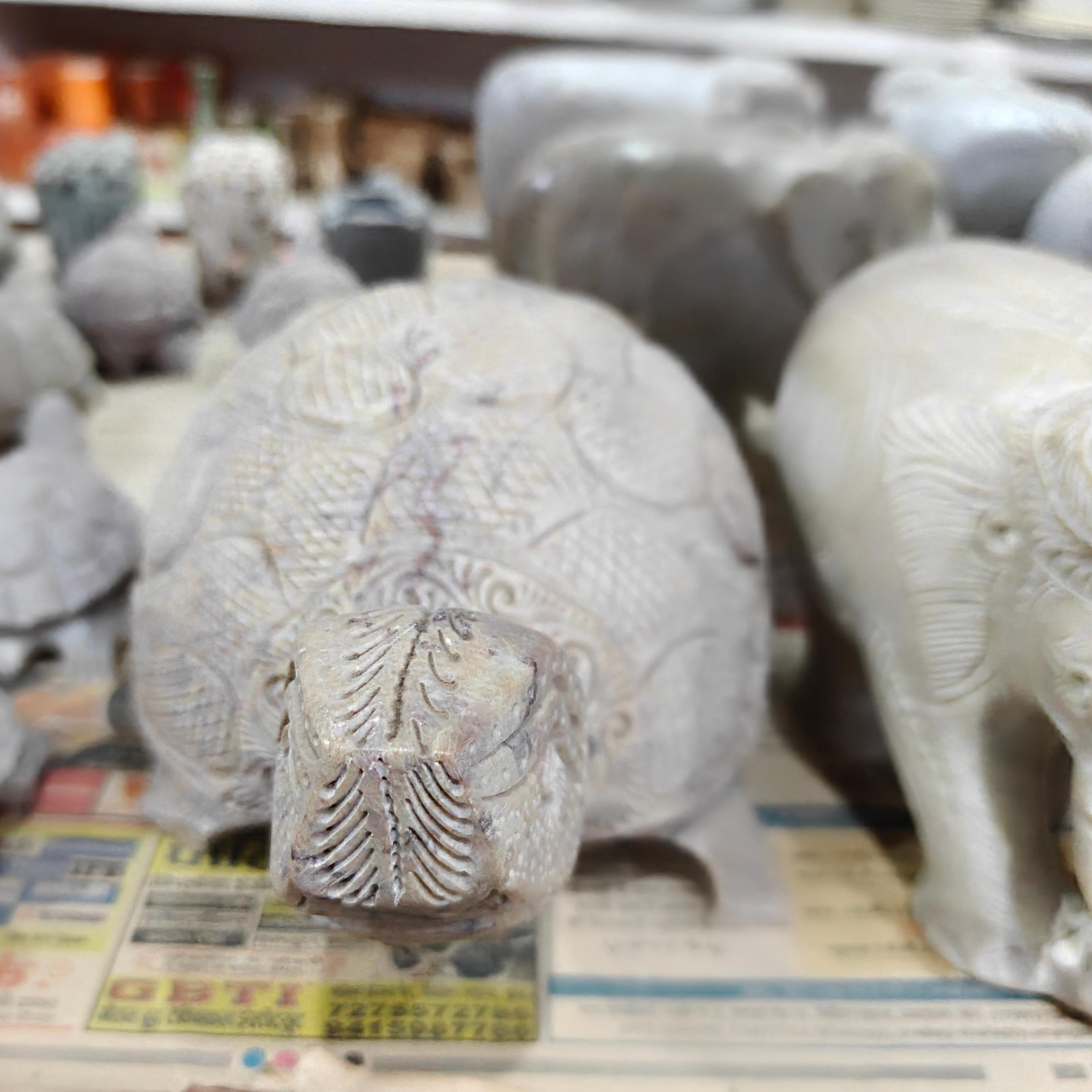 White Elephant Statue | Porcelain | Decorative | White