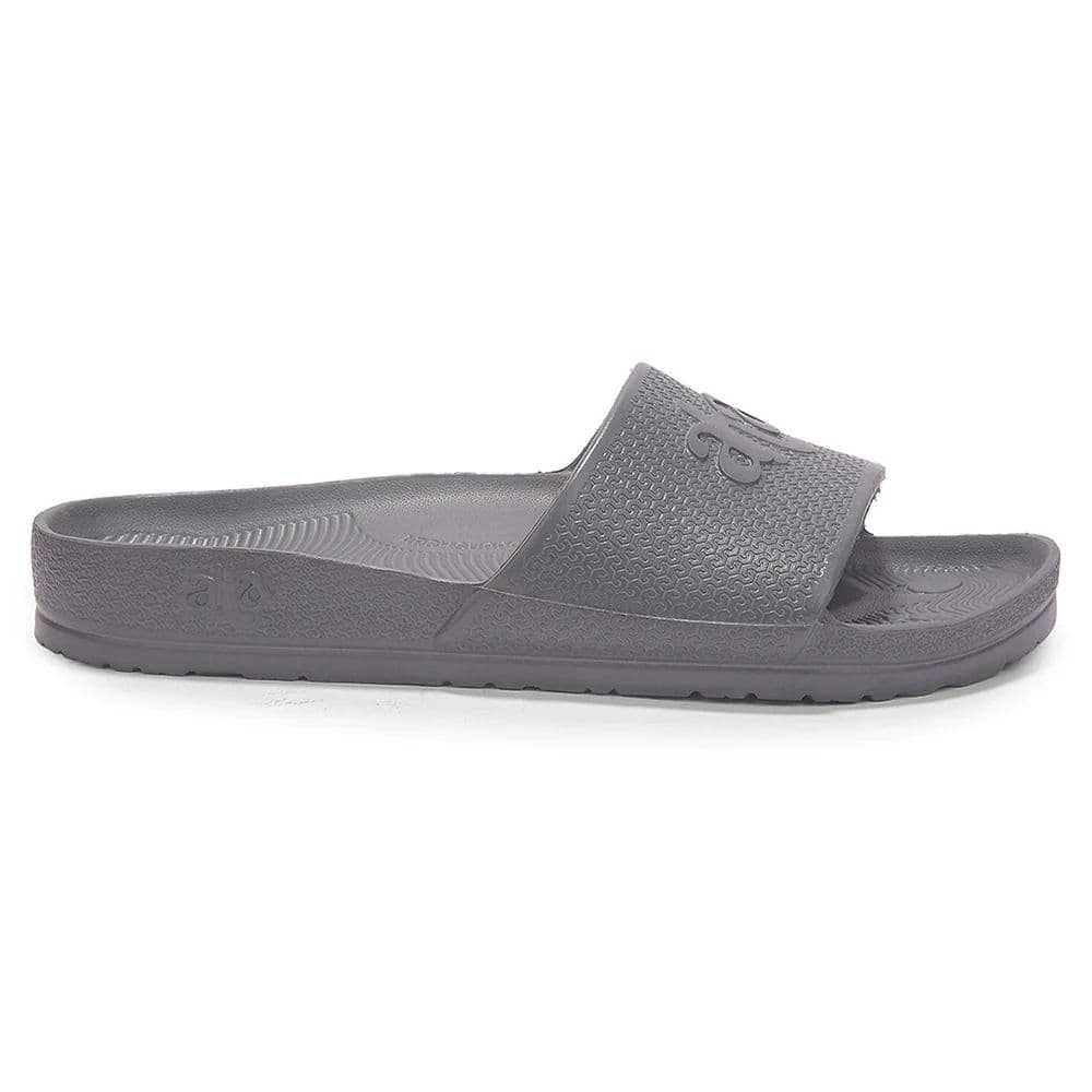 A-HA DOCTOR-2M Dark Grey Casual Slip on Slides for Men by Liberty — photo 2
