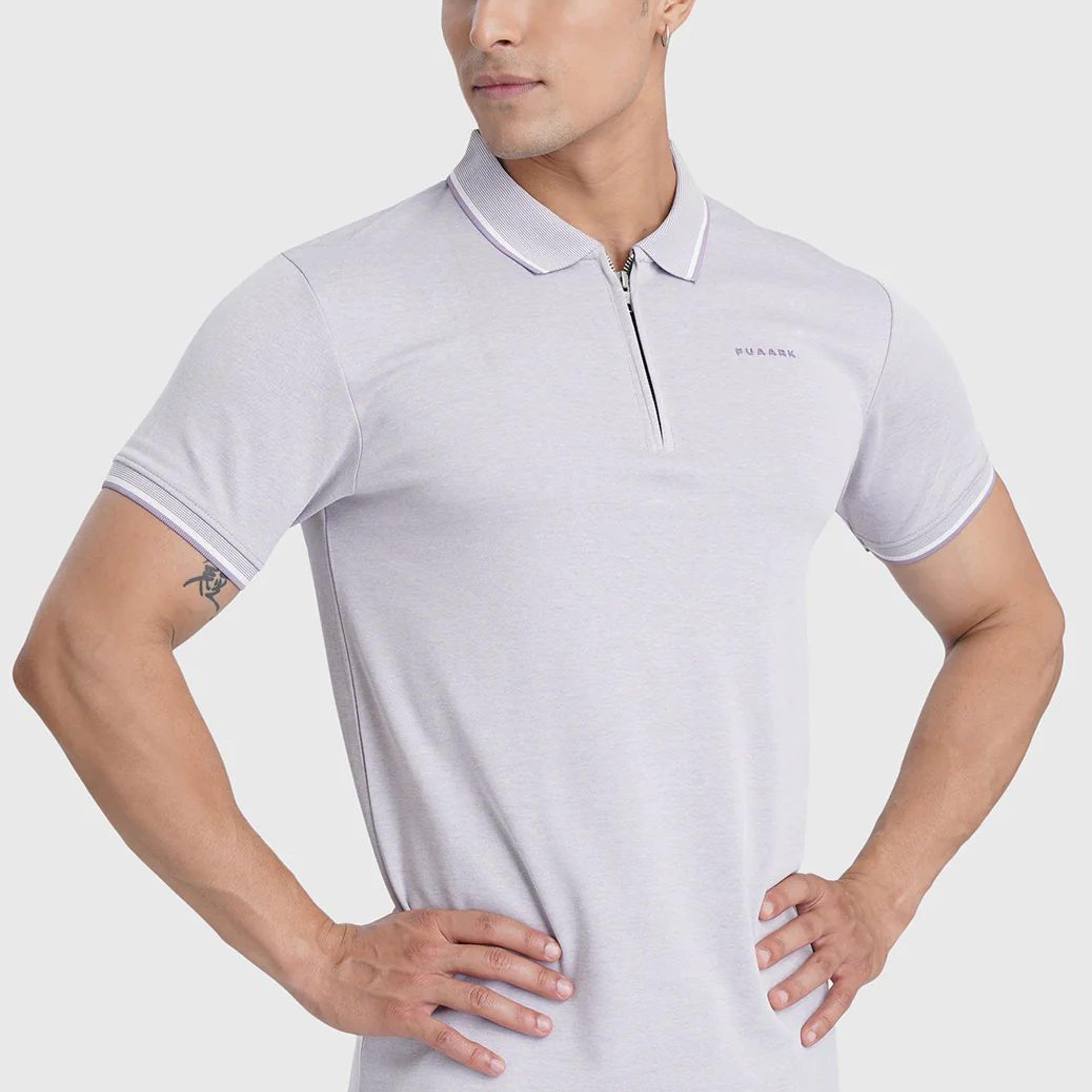 Heritage Polo T-shirt Light Mauve