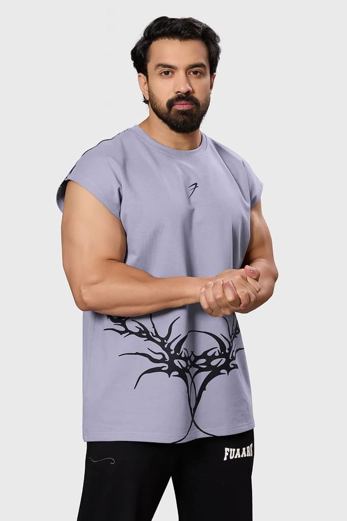 Immortal Capsleeves Tank Light Grey — photo 2