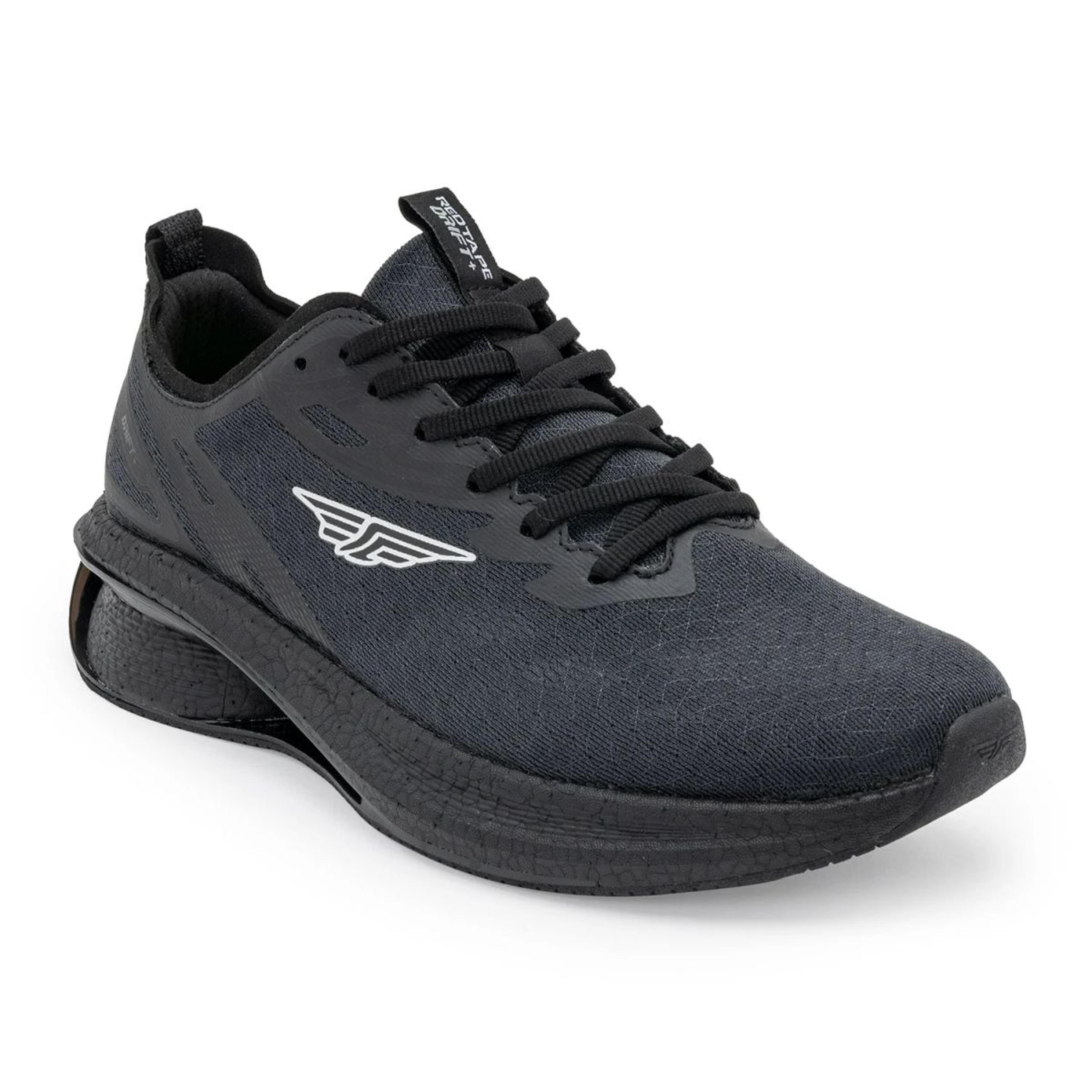 Sports Shoes for Men in Black | Athleisure Shoes