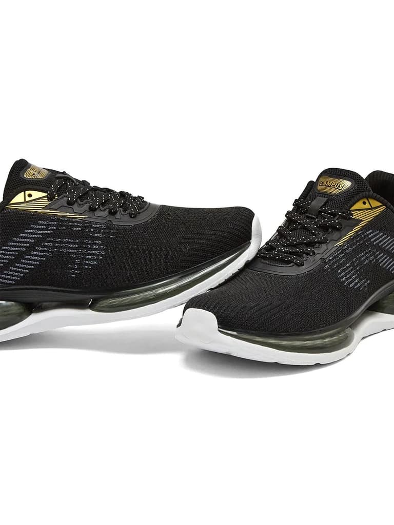 AMINO Black Men's Running Shoes — photo 7