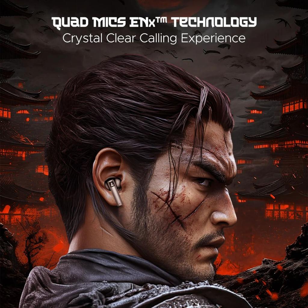 boAt Immortal katana Blade 2.0 | Bluetooth Gaming Wireless Earbuds with BEAST™Mode, Dynamic RGB LEDs, 70 Hours Playback — photo 5
