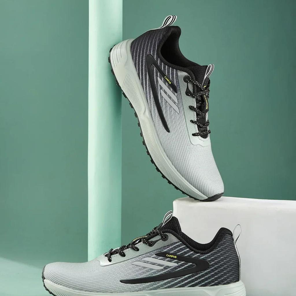 SKIPE Grey Men's Running Shoes
