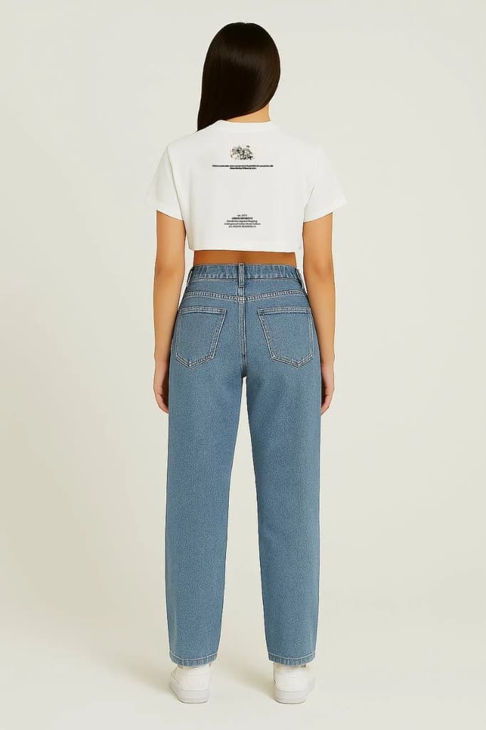 Iron Horse Cropped Tee_Royal Enfield x Urban Monkey — photo 7