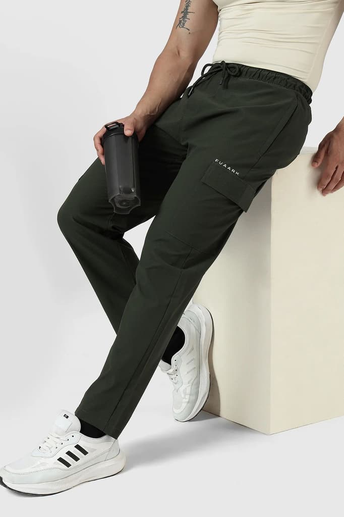 Vitality Straight Pants Army — S