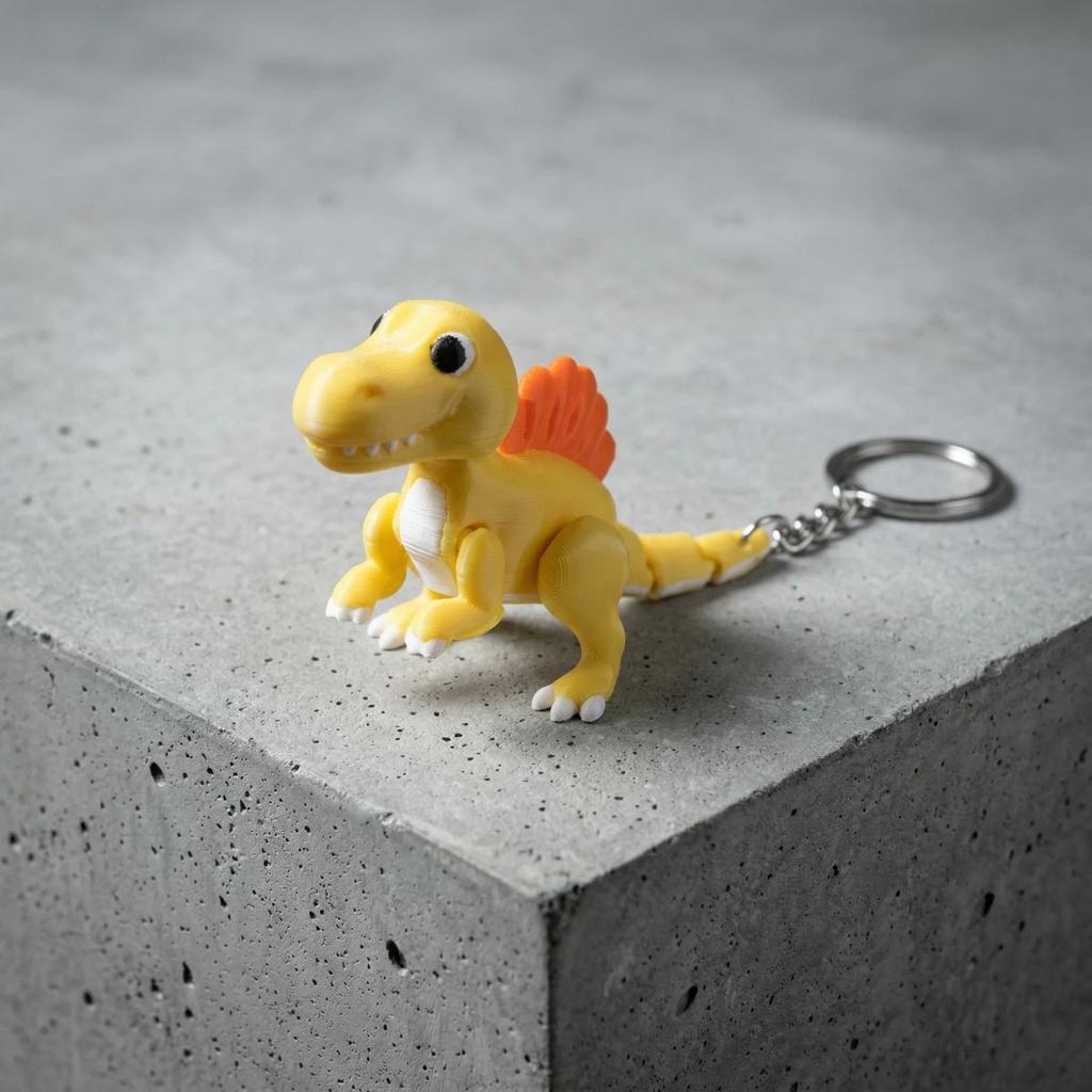 Spinosaurus Keychain