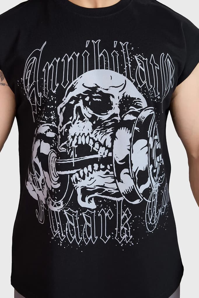 Annihilate Capsleeves Tank Black — photo 5