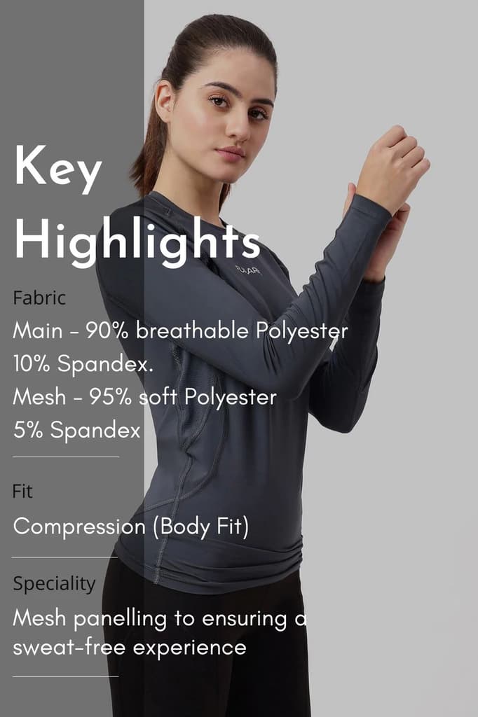Compression 2.0 Full Sleeves T-shirt Grey — photo 7