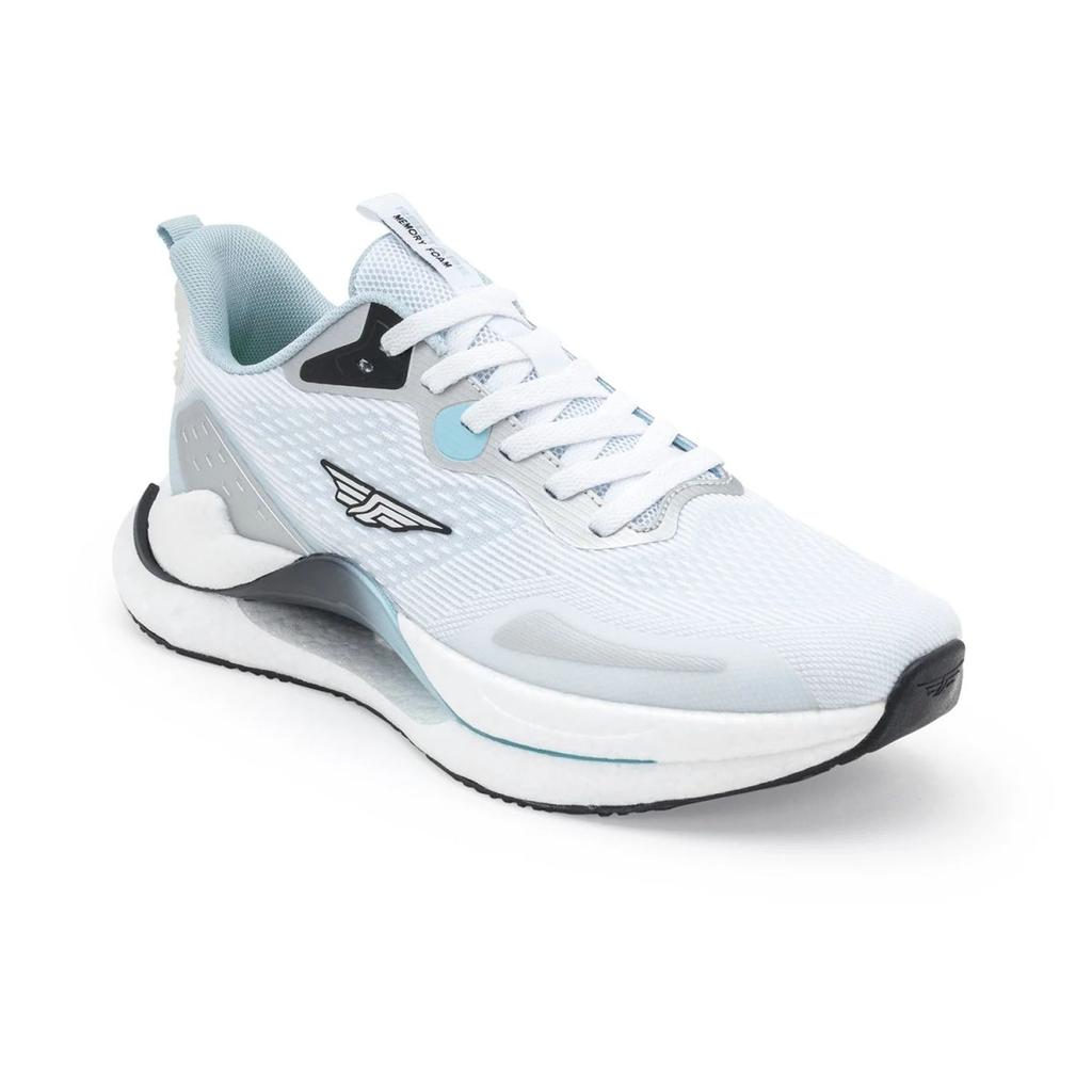 Sports Shoes for Women in White and Blue | Athleisure Shoes — 3 / White/Blue