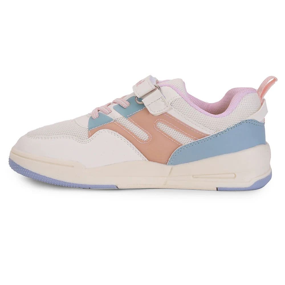 Leap7x Peach Casual Non Lacing Sneakers For Kids ENVY-5VE By Liberty — photo 3