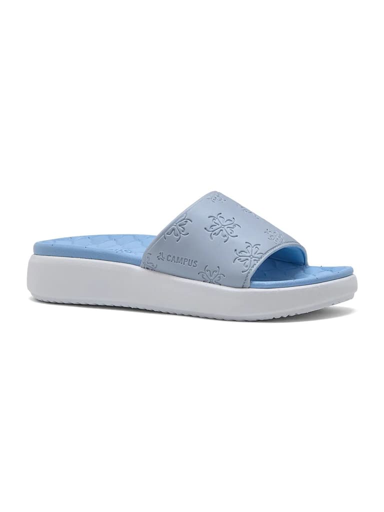 SL-490L Blue Women's Slides — Blue / 4