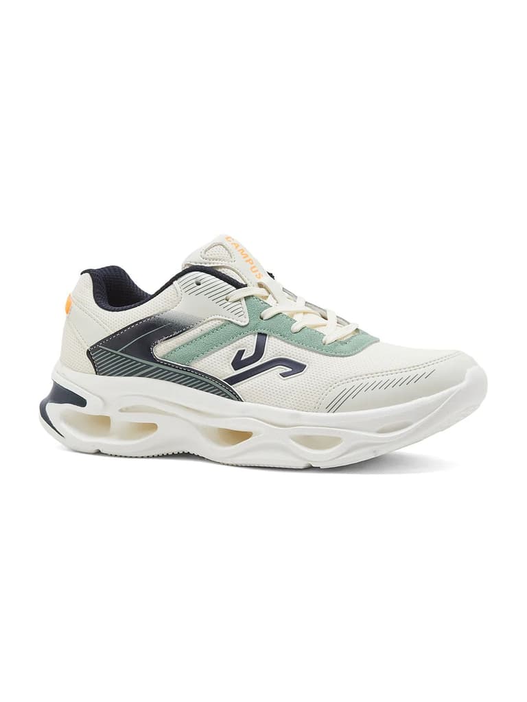 FEROX White Men's Running Shoes — White / 6