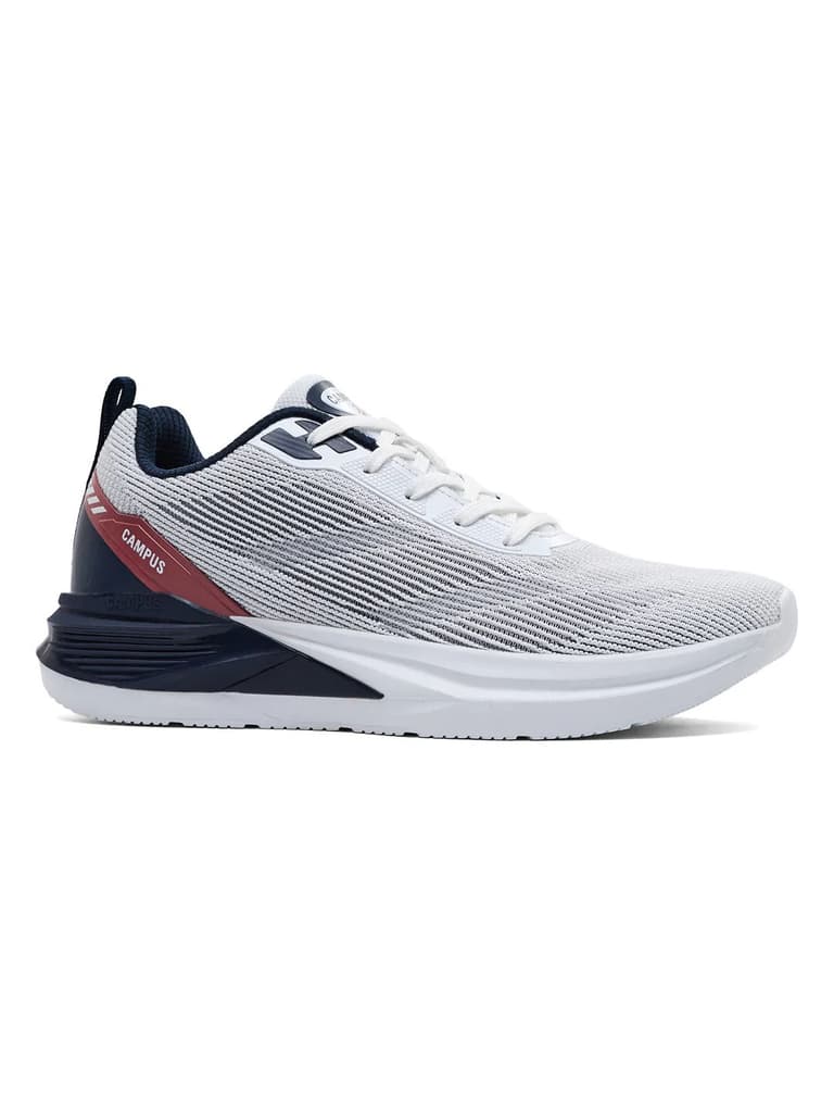 BITRO White Men's Running Shoes — White / 6