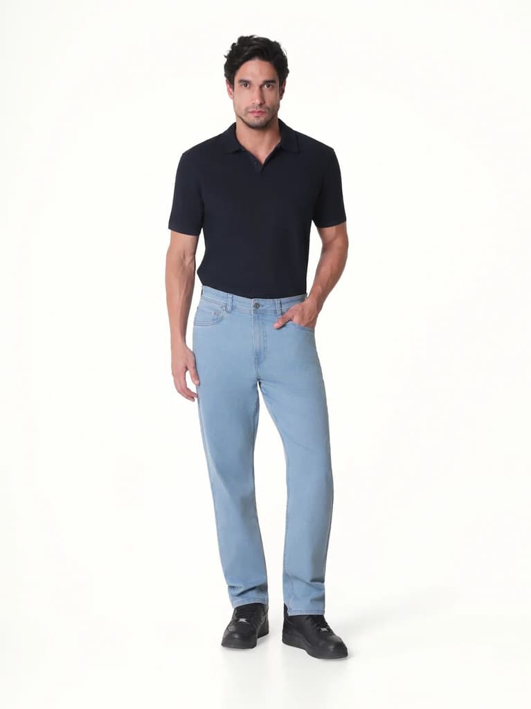Halo Blue Relaxed Fit Jeans — photo 3