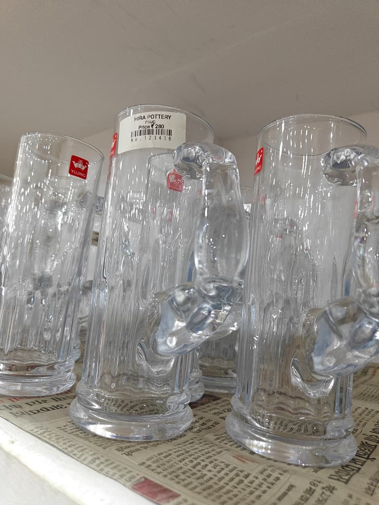 Clear Glass Beer Mug | Drinking Glass | Glass | Clear