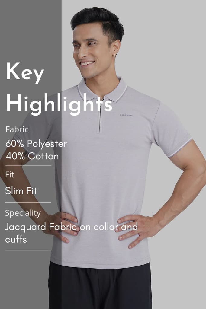 Heritage Polo T-shirt Light Mauve — photo 6