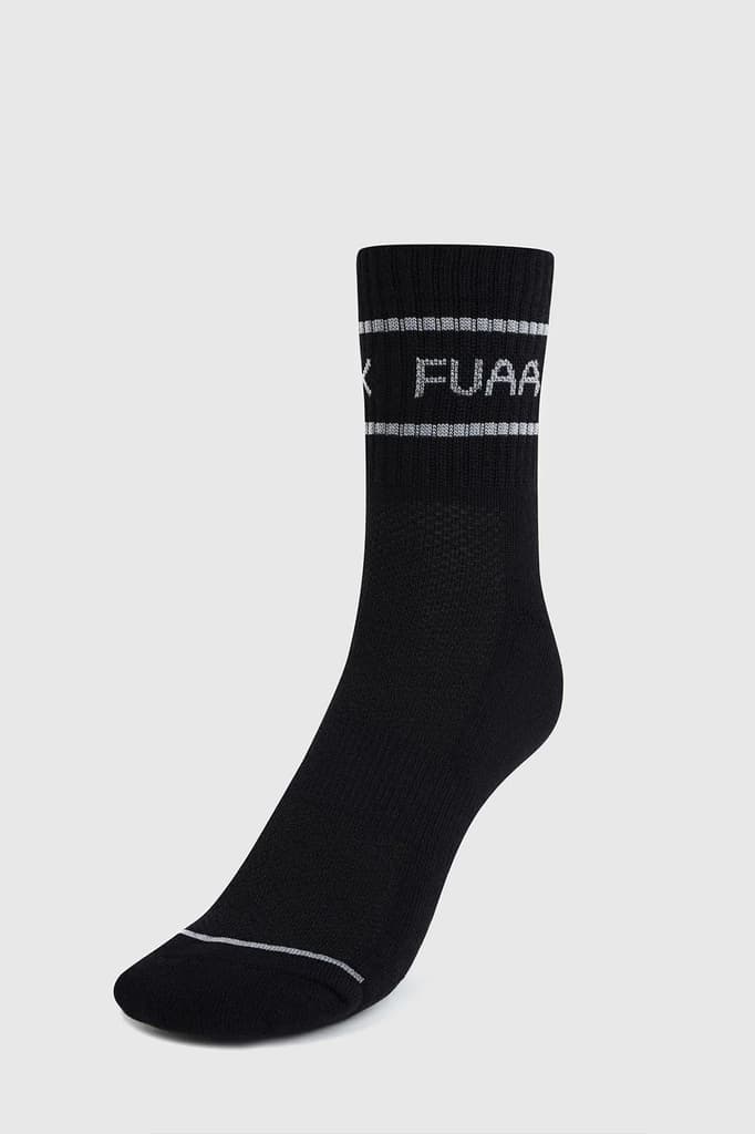 Legacy Quarter Socks Black/White — photo 3