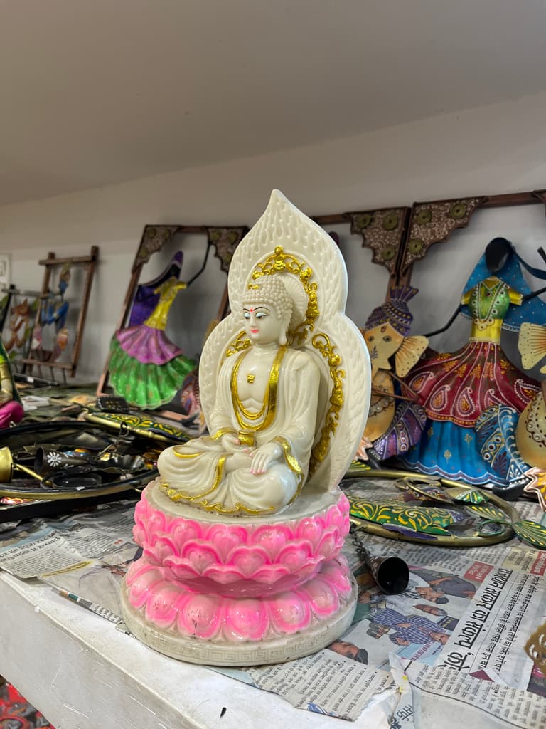 Buddha Statue | Sculpture | Bronze | Gold